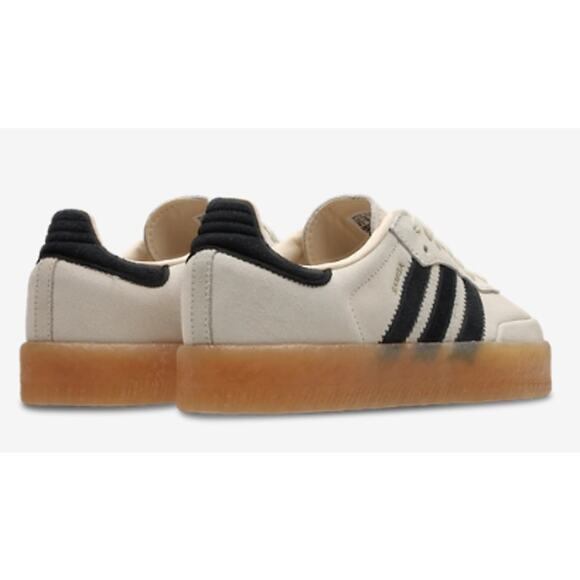 adidas sambae Cream and Black Athletic Shoes - Picture 3 of 11